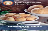 Relatório da Gastronomia Mineira 2015