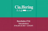 Cia. Hering - Resultados 2T16