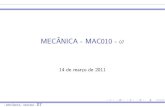MECÂNICA - MAC010 - 07