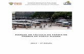 manual de cálculo da tarifa de ônibus de porto alegre