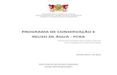 PROGRAMA DE CONSERVAÇÃO E REUSO DE ÁGUA - PCRA