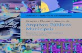 cartilha Criação e Desenvolvimento de Arquivos Públicos Municipais