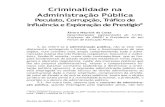 Criminalidade na Administração Pública - Peculato, Corrupção ...