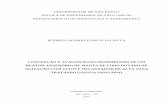 Concepção e avaliação do desempenho de um reator anaeróbio de ...