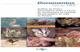 Análise de Dados Secundários sobre a Fauna de Vertebrados da ...