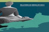 RELATÓRIO DO BIÊNIO 2011/2012