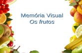 Memoria Visual - Os frutos