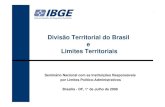 Divisão Territorial do Brasil e Limites Territoriais