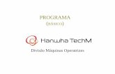 Apostila de treinamento-Básico-Hanwha-XD20-H