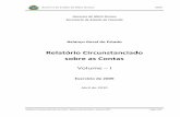 Balanço MT 2009 - Volume I
