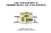 lei orgânica município de palmeira