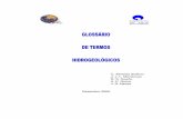 Glossário de Termos Hidrogeológicos