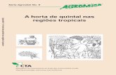 Agrodok-09-A horta de quintal nas regiões tropicais