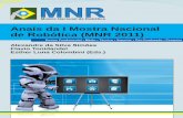 Anais da I Mostra Nacional de Robótica (MNR 2011)