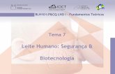 Leite Humano: Segurança & Biotecnologia