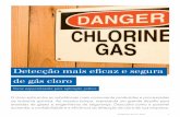 Detecção mais eficaz e segura de gás cloro