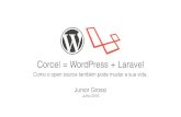 Corcel = WordPress + Laravel. Como o open source também pode ...