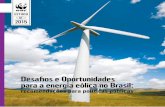 Desafios e Oportunidades para a energia eólica no Brasil: