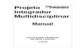 Regulamento do PIM - Projeto Integrador Multidisciplinar