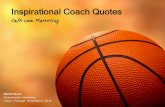 Inspirational Coach Quotes