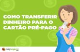Como transferir meu dinheiro no PagSeguro para o Cartão Pré-Pago?