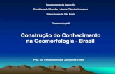Edificação Conhecimento da Geomorfologia do Brasil - Aula 2