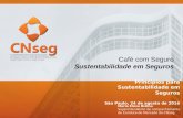 Café com Seguro  ANSP - Sustentabilidade em Seguros - Maria Elena Bidino