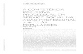 a competência reflexiva processual em serviço social na ação ...