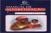 Manual de alfabetização em língua Kikongo; 2008
