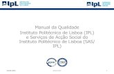 Manual da Qualidade Instituto Politécnico de Lisboa (IPL) e ...