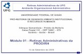 Módulo 01 - Rotinas Administrativas da PRODIRH