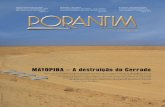 Jornal Porantim nº 382: MATOPIBA – A destruição do Cerrado