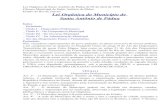 Lei Orgânica de Santo Antônio de Pádua de 05 de abril de 1990