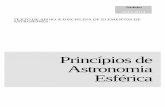 TEXTO DE APOIO À DISCIPLINA DE ELEMENTOS DE ASTRONOMIA