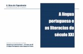 A lingua portuguesa e as literacias do século XXI
