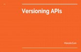 TDC2016POA | Trilha Arquitetura -  Versioning APIs