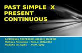 Simple Past x Past Continuous   Matheus Fernandes - E.E. Prof H.Macedo