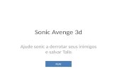 Sonic avenge 3d 1