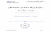 Orientação Técnica nº IBEC-04/2011(Elaboração de Orçamentos de ...