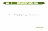 Manual Metodológico das Conferências Estaduais/Distrital