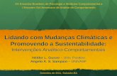 Sustentabilidade e aquecimento global: A Análise do ...
