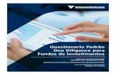 Questionário Padrão Due Diligence para Fundos de Investimentos