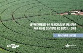 levantamento da agricultura irrigada por pivôs centrais no brasil
