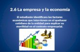 Tema 2.6 las empresas y su economia