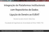 Integração de Plataformas Institucionais com Repositórios de Dados: Ligação do Dendro ao EUDAT