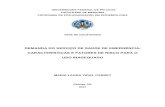 demanda do serviço de saúde de emergência: características e ...