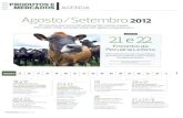 Agenda agosto / setembro (Globo Rural)