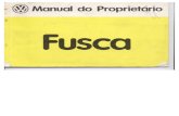 Manual Fusca 1982 - Brasil