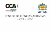 CENTRO DE CIÊNCIAS AGRÁRIAS – CCA - UFSC