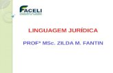 FACELI - D1 - Zilda Maria Fantin Moreira  -  Linguagem Jurídica - AULA 03